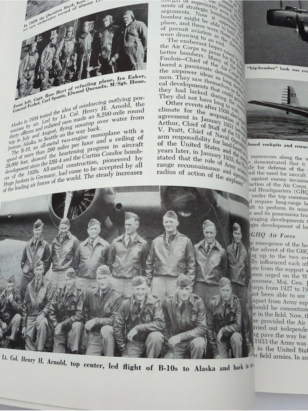 1957 A History of the United States Air Force 1907-1957 Book Alfred Goldberg